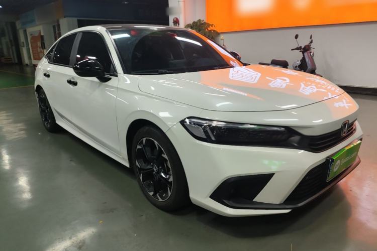Used Honda Civic 2022 240TURBO CVT Dynamic Edition Front Right 45 Deg