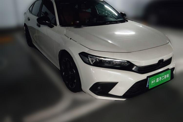 Used Honda Civic 2022 240TURBO CVT Dynamic Edition Front Right 45 Deg