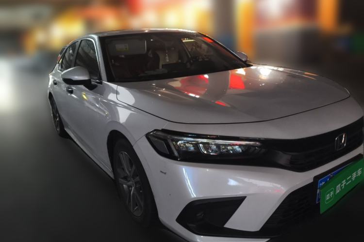 Used Honda Civic 2022 240TURBO CVT Dynamic Edition Front Right 45 Deg