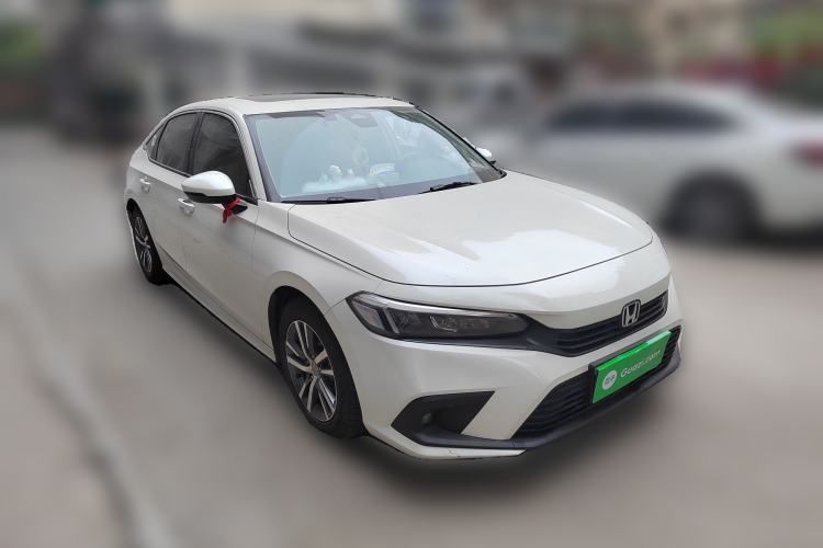 Used Honda Civic 2022 240TURBO CVT Dynamic Edition Front Right 45 Deg
