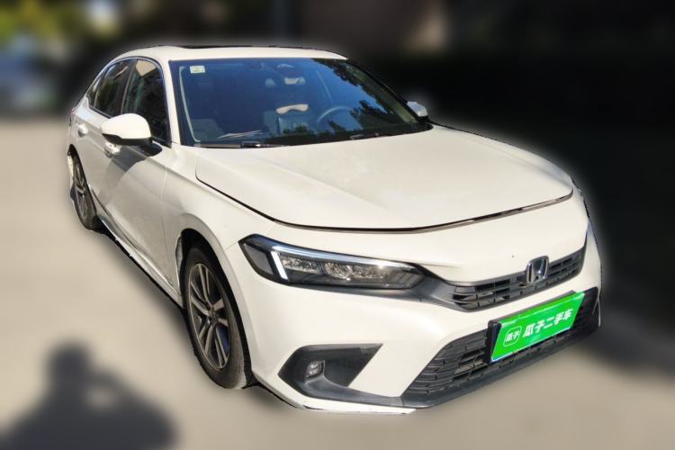 Used Honda Civic 2022 240TURBO CVT Dynamic Edition Front Right 45 Deg