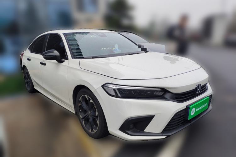 Used Honda Civic 2022 240TURBO CVT Dynamic Edition Front Right 45 Deg