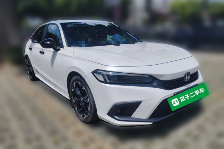 Used Honda Civic 2022 240TURBO CVT Dynamic Edition Front Right 45 Deg