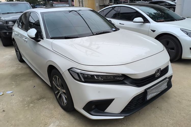 Used Honda Civic 2022 240TURBO CVT Jingcheng Edition Front Right 45 Deg