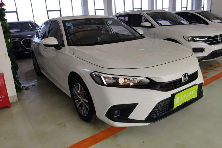 Used Honda Civic 2022 180TURBO CVT Shangqing Edition Front Right 45 Deg