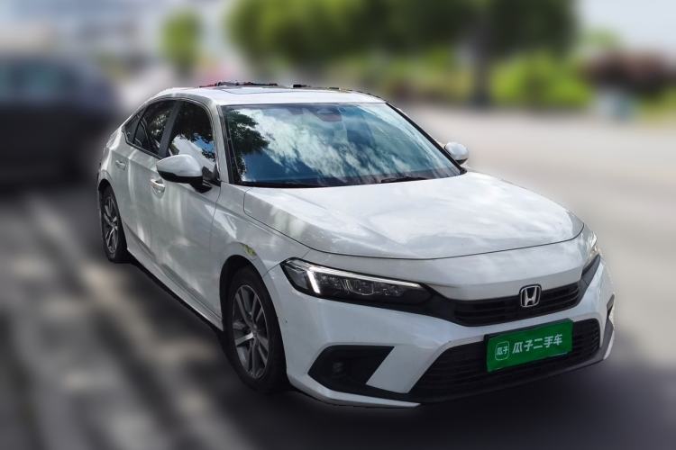 Used Honda Civic 2022 240TURBO CVT Dynamic Edition Front Right 45 Deg