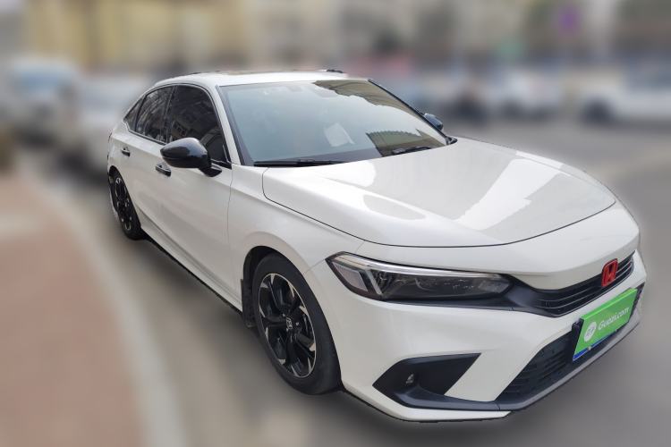Used Honda Civic 2022 240TURBO CVT Dynamic Edition Front Right 45 Deg