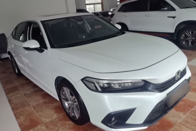 Used Honda Civic 2022 240TURBO CVT Dynamic Edition Front Right 45 Deg