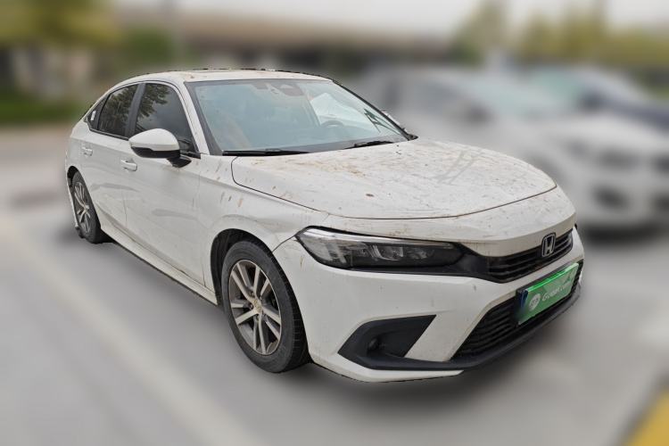 Used Honda Civic 2022 240TURBO CVT Dynamic Edition Front Right 45 Deg