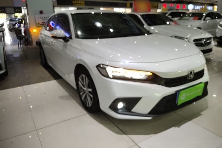 Used Honda Civic 2022 240TURBO CVT Dynamic Edition Front Right 45 Deg