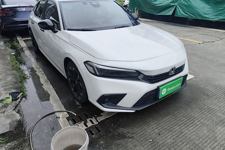 Used Honda Civic 2022 240TURBO CVT Dynamic Edition Front Right 45 Deg