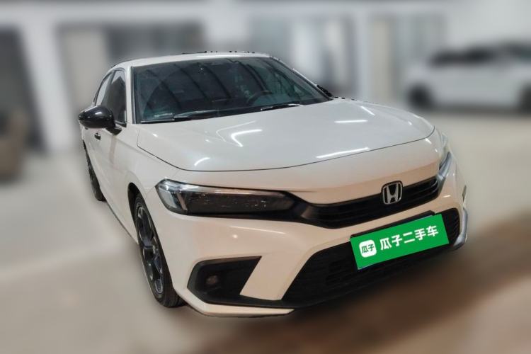Used Honda Civic 2022 240TURBO CVT Dynamic Edition Front Right 45 Deg