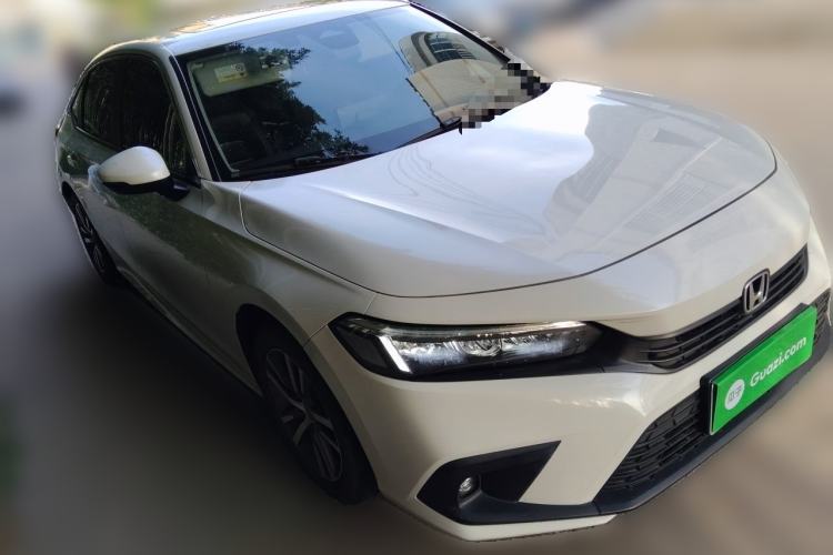 Used Honda Civic 2022 240TURBO CVT Dynamic Edition Front Right 45 Deg