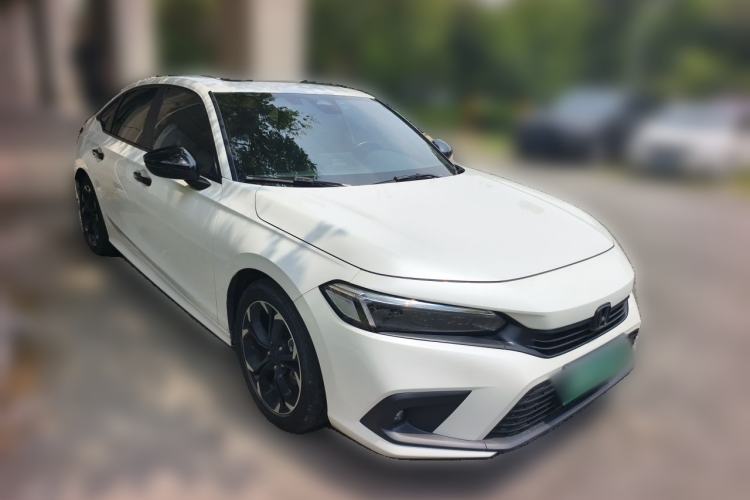Used Honda Civic 2022 240TURBO CVT Dynamic Edition Front Right 45 Deg