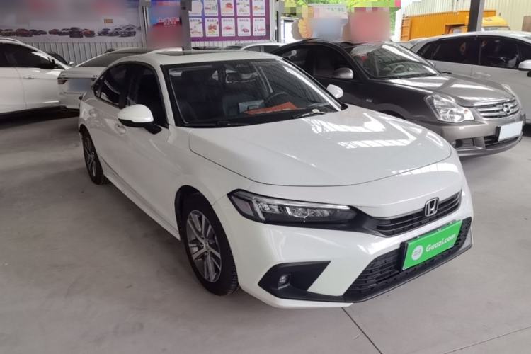 Used Honda Civic 2022 240TURBO CVT Dynamic Edition Front Right 45 Deg