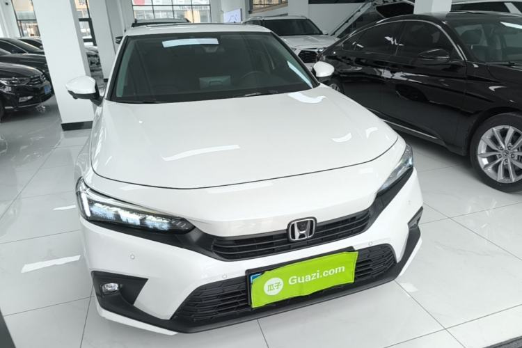 Used Honda Civic 2022 240TURBO CVT Dynamic Edition Front Right 45 Deg