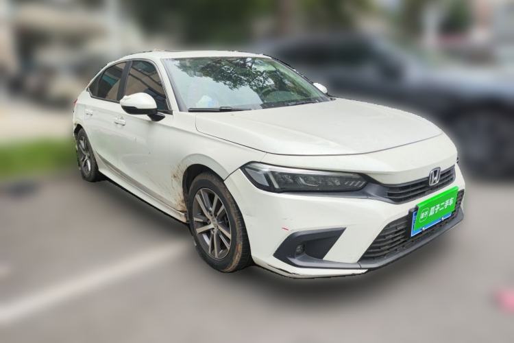 Used Honda Civic 2022 240TURBO CVT Dynamic Edition Front Right 45 Deg
