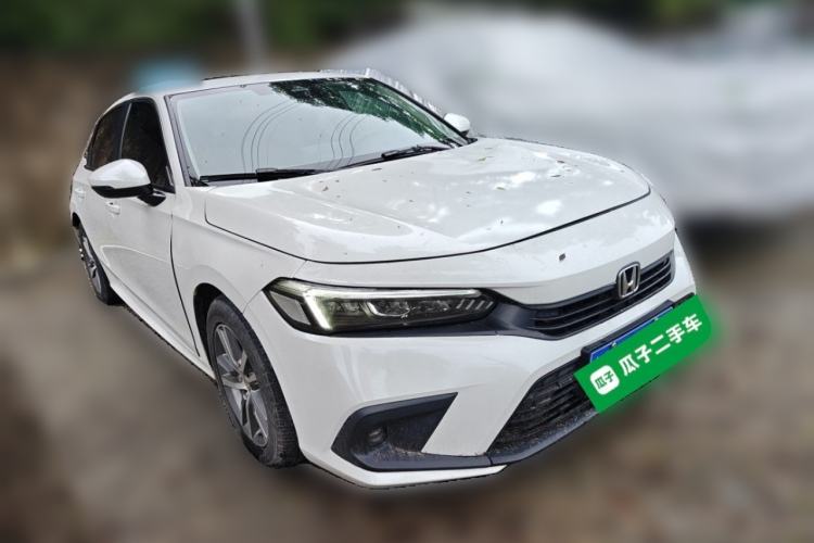Used Honda Civic 2022 240TURBO CVT Dynamic Edition Front Right 45 Deg