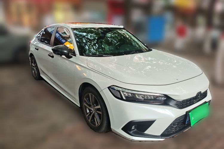 Used Honda Civic 2022 240TURBO CVT Dynamic Edition Front Right 45 Deg