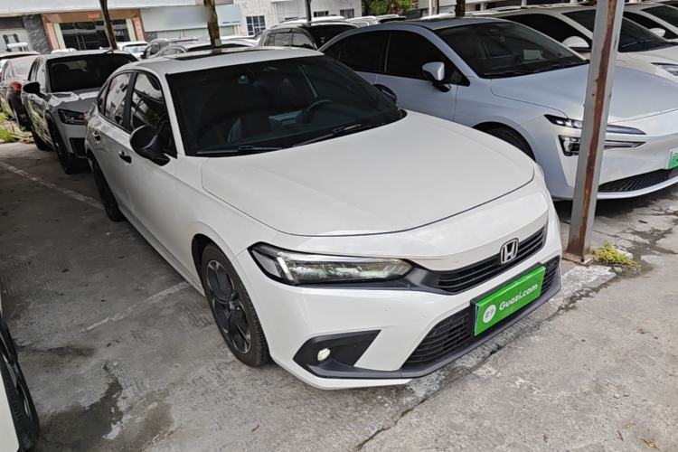 Used Honda Civic 2022 240TURBO CVT Dynamic Edition Front Right 45 Deg