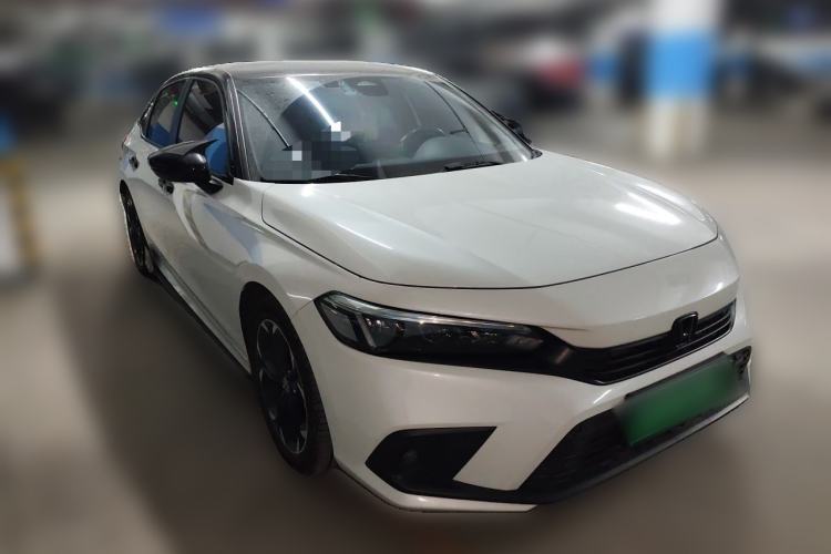 Used Honda Civic 2022 240TURBO CVT Dynamic Edition Front Right 45 Deg