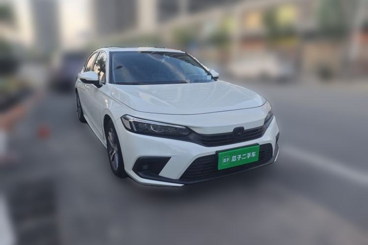 Used Honda Civic 2022 240TURBO CVT Dynamic Edition Front Right 45 Deg