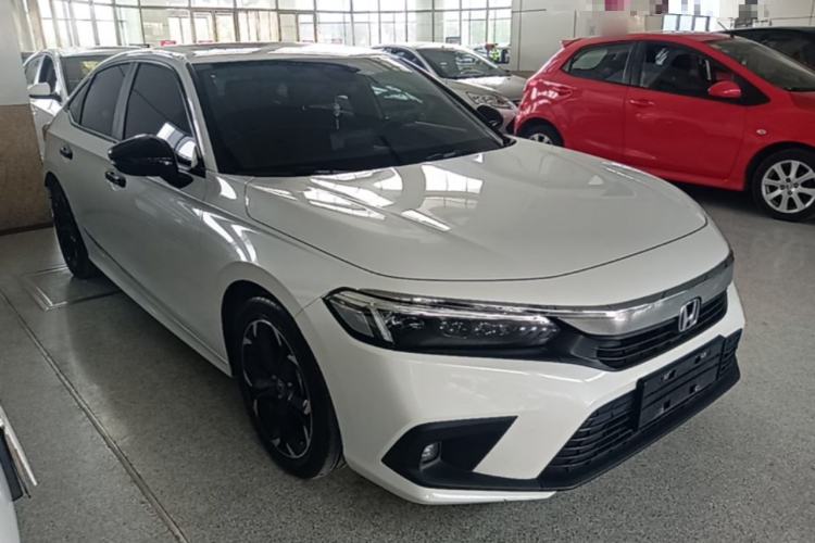 Used Honda Civic 2022 240TURBO CVT Dynamic Edition Front Right 45 Deg