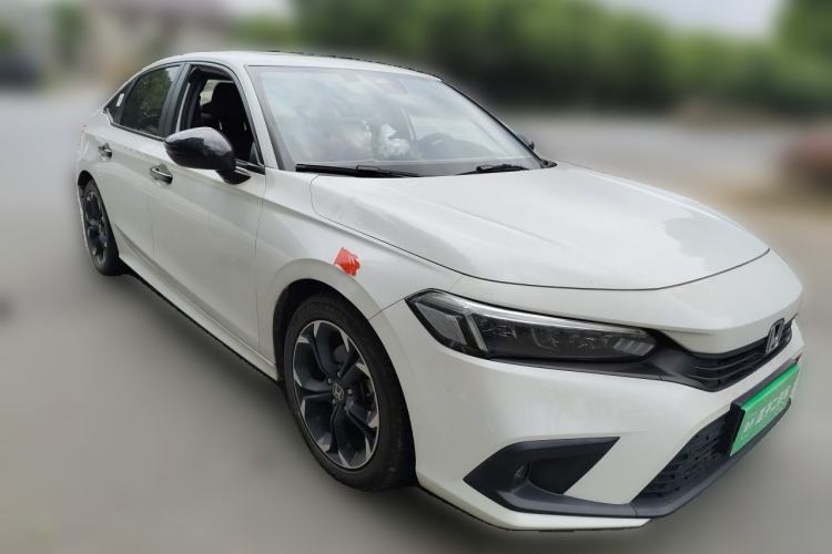 Used Honda Civic 2022 240TURBO CVT Dynamic Edition Front Right 45 Deg