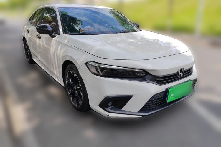 Used Honda Civic 2022 240TURBO CVT Dynamic Edition Front Right 45 Deg