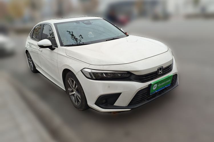 Used Honda Civic 2022 240TURBO CVT Dynamic Edition Front Right 45 Deg