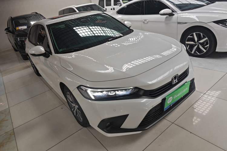 Used Honda Civic 2022 240TURBO CVT Dynamic Edition Front Right 45 Deg