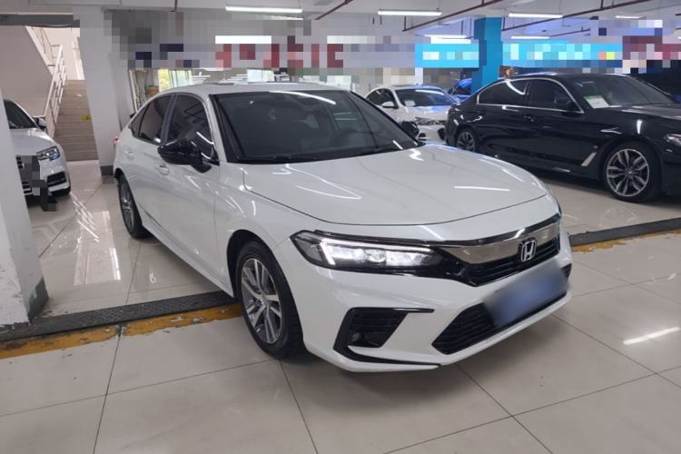 Used Honda Civic 2022 240TURBO CVT Dynamic Edition Front Right 45 Deg