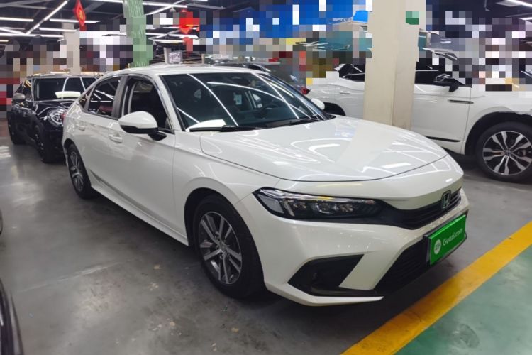 Used Honda Civic 2022 240TURBO CVT Dynamic Edition Front Right 45 Deg