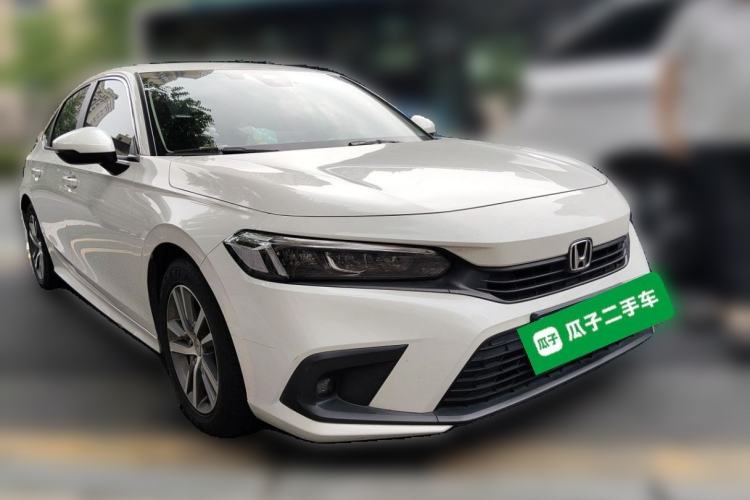 Used Honda Civic 2022 240TURBO CVT Dynamic Edition Front Right 45 Deg