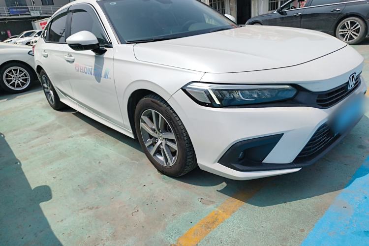 Used Honda Civic 2022 240TURBO CVT Dynamic Edition Front Right 45 Deg