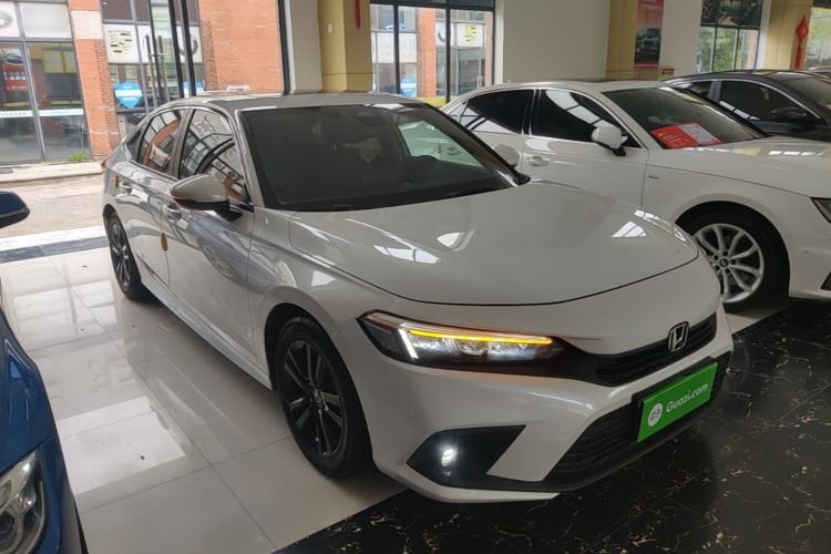 Used Honda Civic 2022 240TURBO CVT Dynamic Edition Front Right 45 Deg