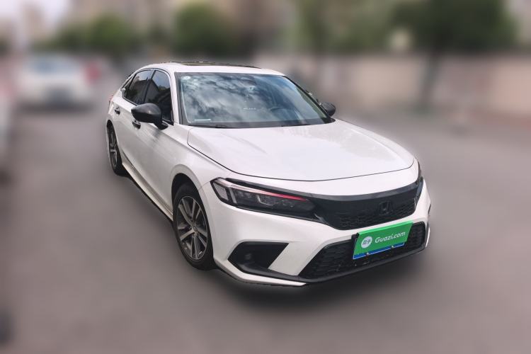 Used Honda Civic 2022 240TURBO CVT Dynamic Edition Front Right 45 Deg