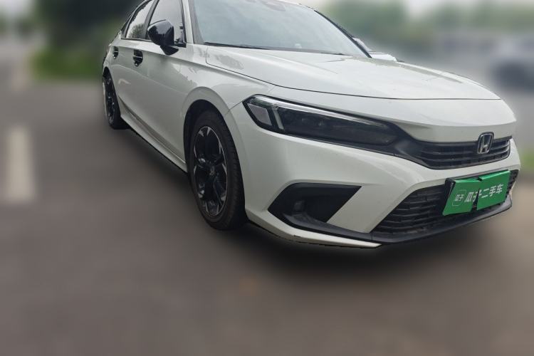Used Honda Civic 2022 240TURBO CVT Dynamic Edition Front Right 45 Deg