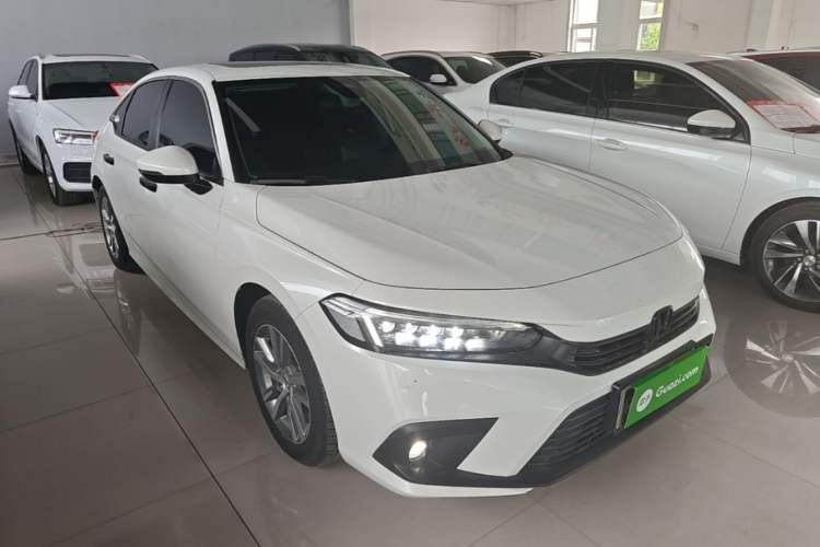 Used Honda Civic 2022 240TURBO CVT Dynamic Edition Front Right 45 Deg