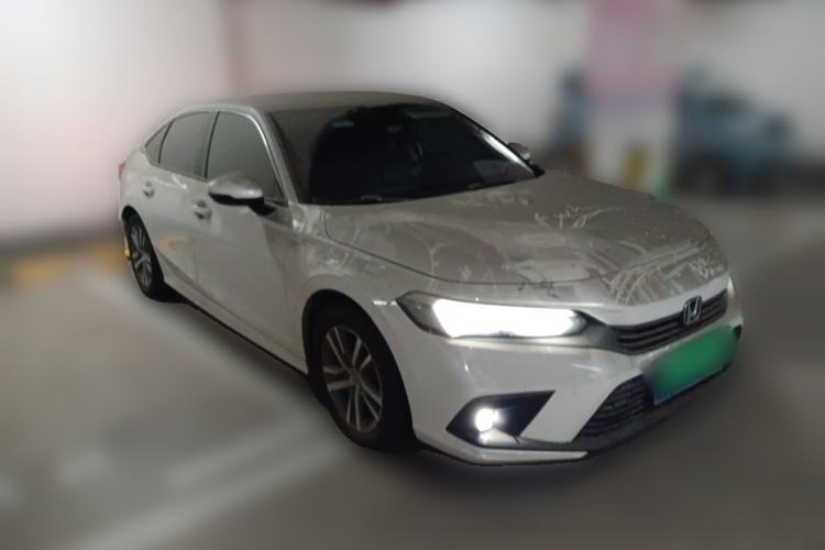 Used Honda Civic 2022 240TURBO CVT Dynamic Edition Front Right 45 Deg