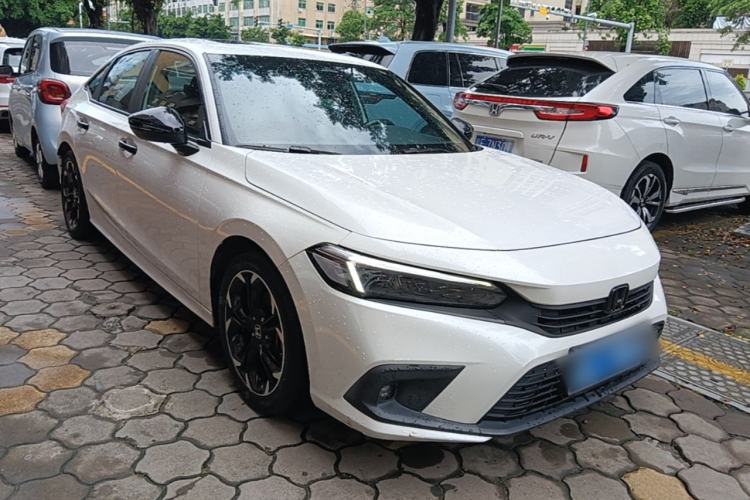 Used Honda Civic 2022 240TURBO CVT Dynamic Edition Front Right 45 Deg