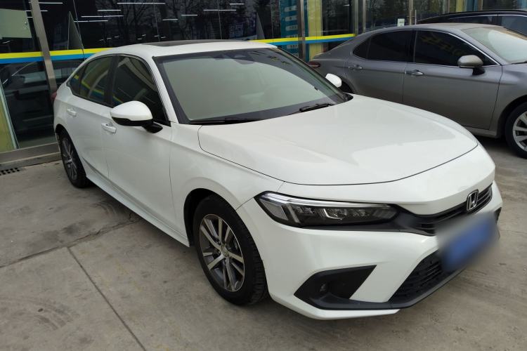 Used Honda Civic 2022 240TURBO CVT Dynamic Edition Front Right 45 Deg