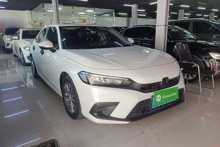 Used Honda Civic 2022 240TURBO CVT Dynamic Edition Front Right 45 Deg
