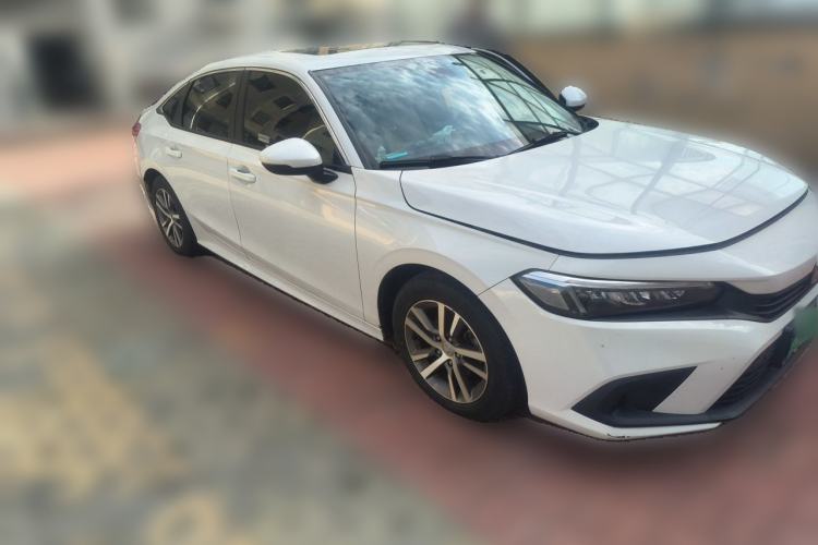 Used Honda Civic 2022 240TURBO CVT Dynamic Edition Front Right 45 Deg