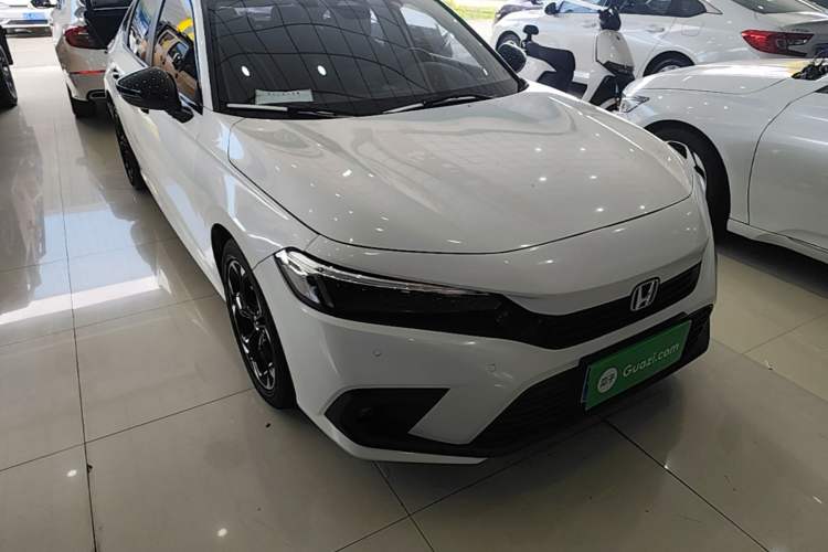 Used Honda Civic 2022 240TURBO CVT Dynamic Edition Front Right 45 Deg