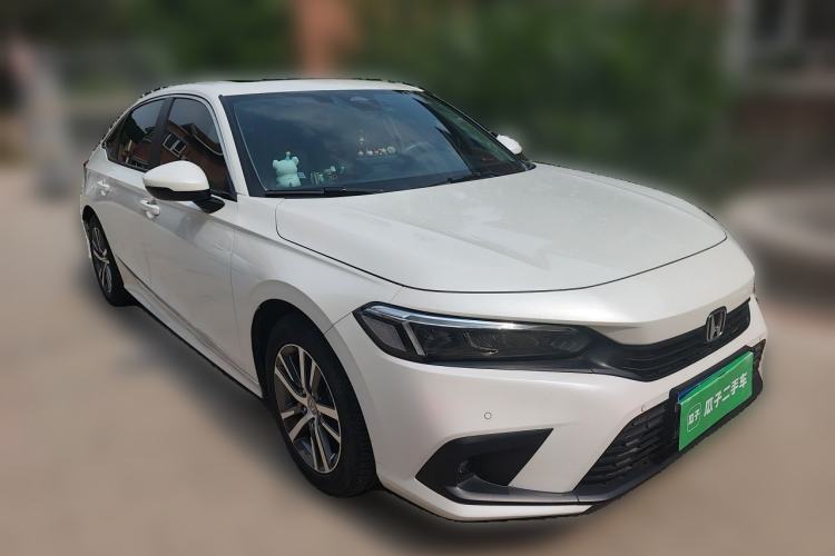 Used Honda Civic 2022 240TURBO CVT Dynamic Edition Front Right 45 Deg