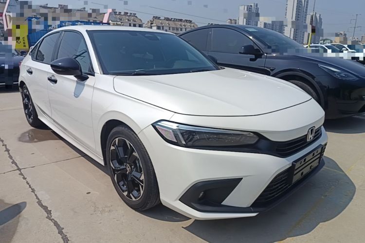 Used Honda Civic 2022 240TURBO CVT Dynamic Edition Front Right 45 Deg