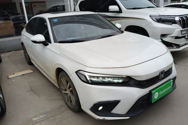 Used Honda Civic 2022 240TURBO CVT Dynamic Edition Front Right 45 Deg