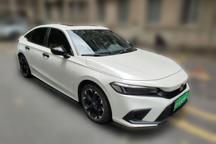 Used Honda Civic 2022 240TURBO CVT Dynamic Edition Front Right 45 Deg