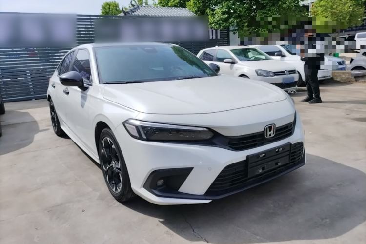 Used Honda Civic 2022 240TURBO CVT Dynamic Edition Front Right 45 Deg